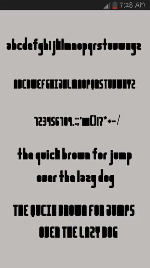 Arabic Fonts for Android 1 تصوير الشاشة