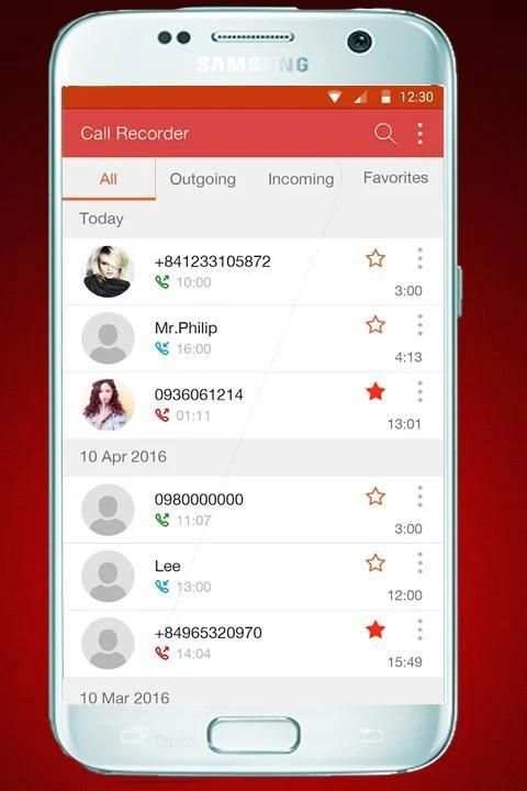 Enregistreur d'appel screenshot 2
