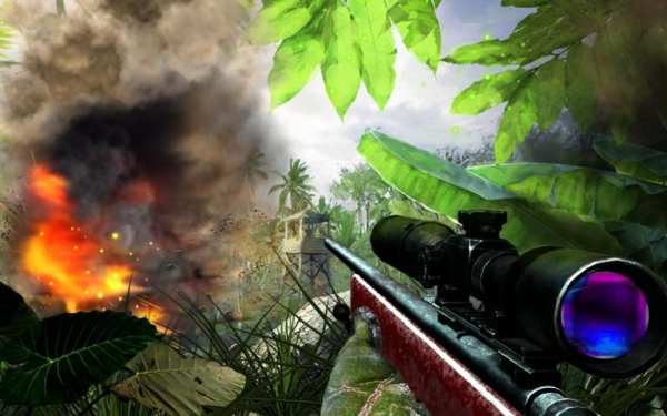 Jungle 3D Book : Sniper War screenshot 4