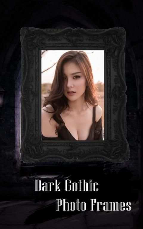 Dark Gothic Photo Frame Pro screenshot 1
