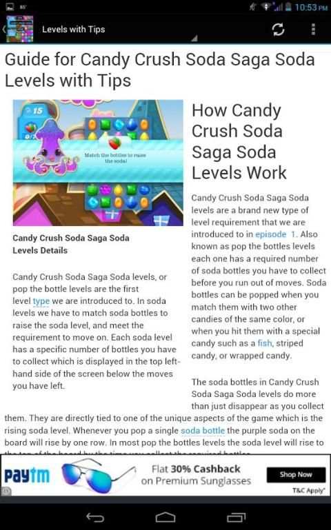 Guide For Candy Crush Soda स्क्रीनशॉट 1