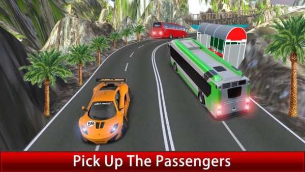Modern Bus Driving Sim Free * screenshot 3