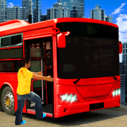 Modern Bus Driving Sim Free * आइकन