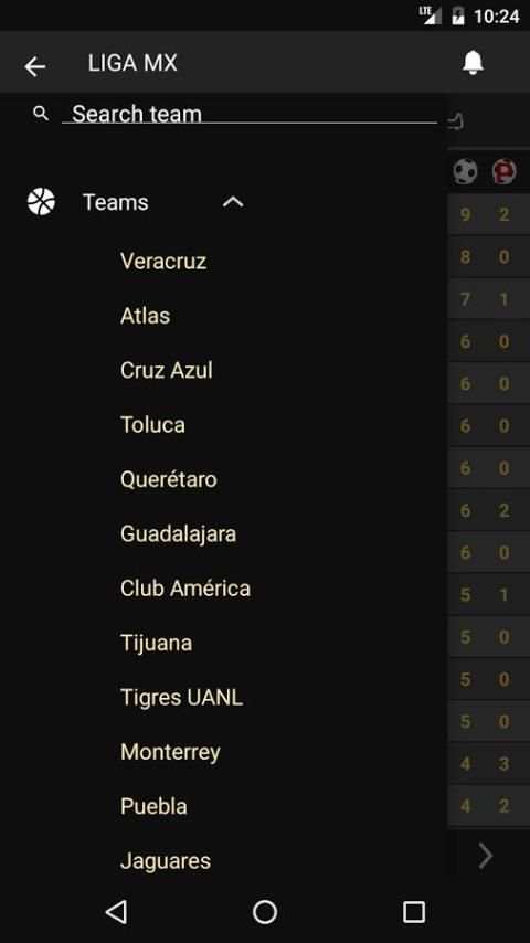 11Scores - Mexic Liga MX screenshot 1