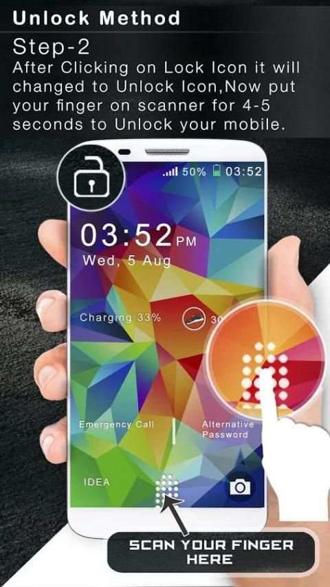 Kunci Sidik Jari screenshot 4
