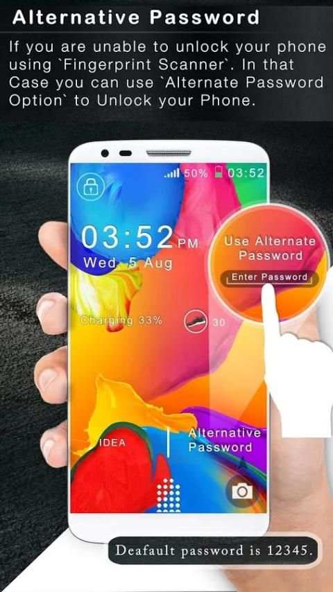 Kunci Sidik Jari screenshot 1