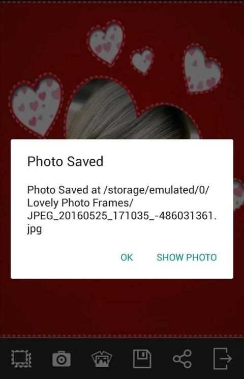 Lovely Photo Frames screenshot 1
