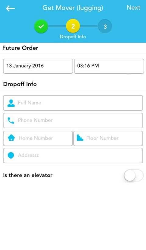 Movir - Moving App screenshot 2
