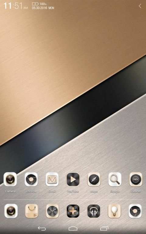 Special-Gold Atom theme 7 تصوير الشاشة