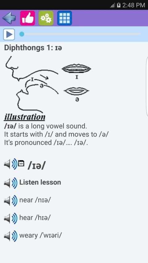 Pronunciation English Daily 2 تصوير الشاشة