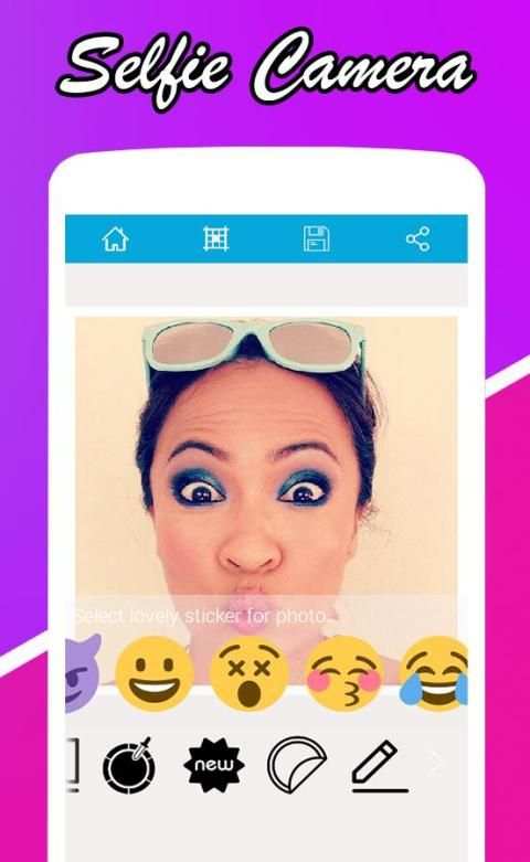 b6 selfie camera скриншот 9