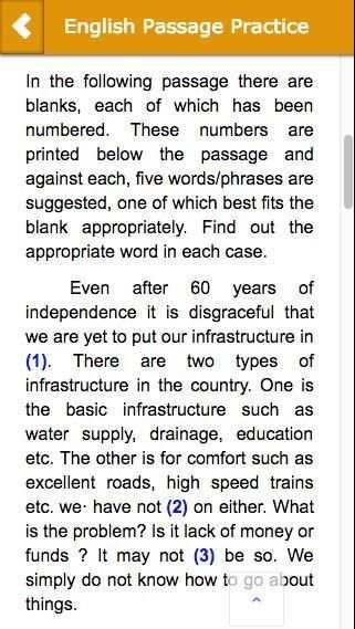 English Passage Practice скриншот 2