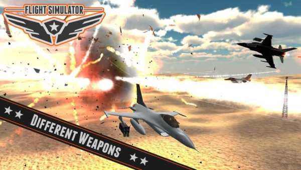 Battle Flight Simulator 2014 6 تصوير الشاشة
