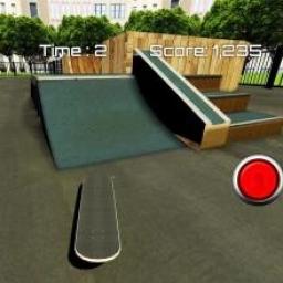 ikon Tantangan Skateboard 3D