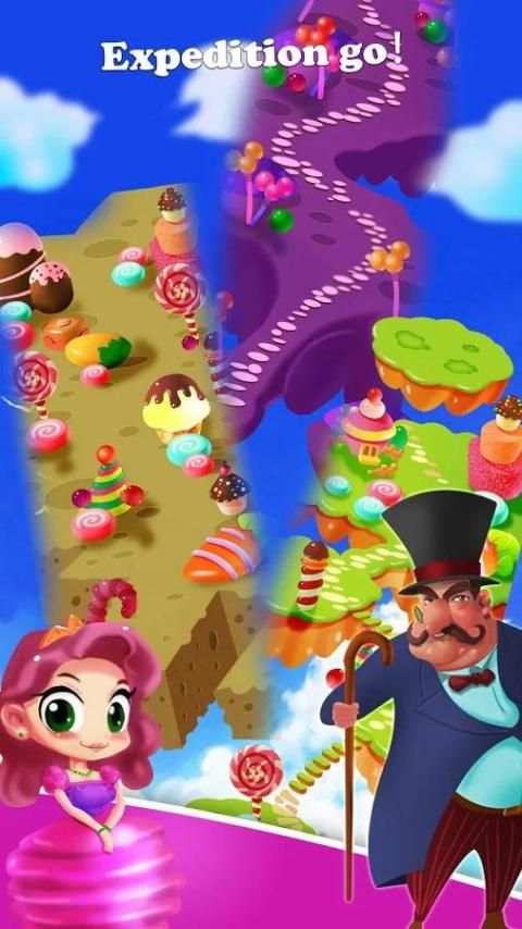 Cute Candy Jump screenshot 2