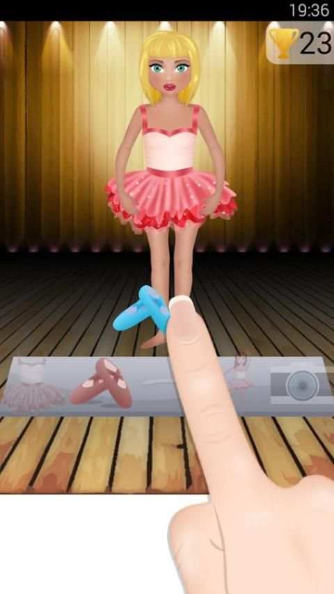 dancing ballerina games screenshot 2