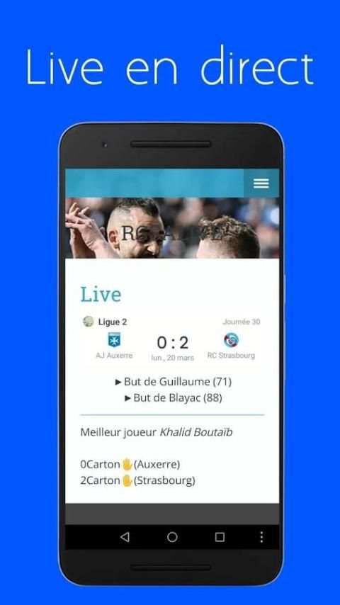 RCSA Live- Football en direct screenshot 3