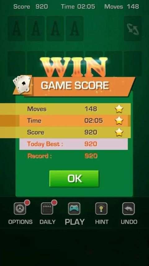 Free Freecell Theme скриншот 1