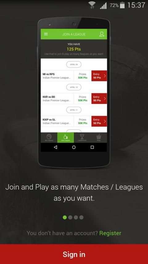 MeriTeam - Fantasy Cricket App screenshot 3