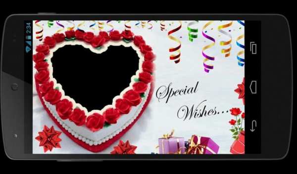 Cake Photo Frame स्क्रीनशॉट 2
