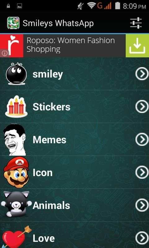 WhatsApp Smileys Pro Free screenshot 14