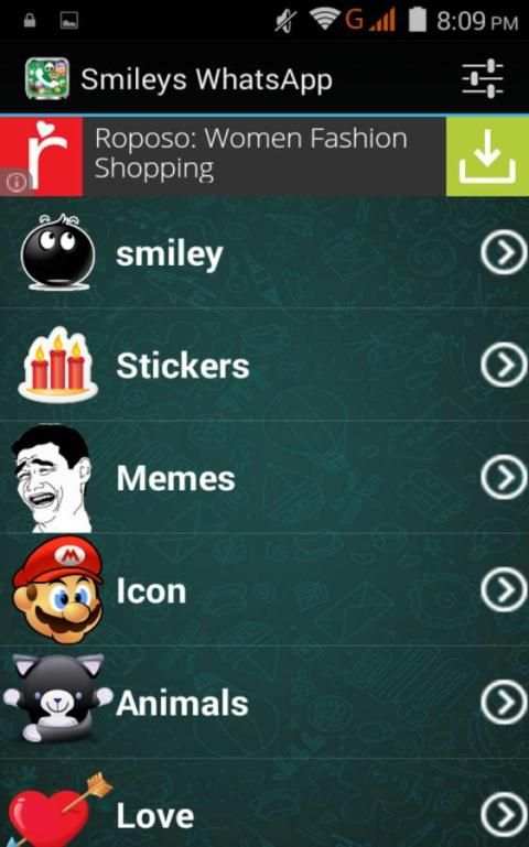 WhatsApp Smileys Pro Free screenshot 7