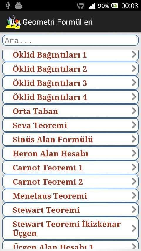 Geometri Formülleri скриншот 5