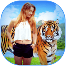 Wild Animal Photo Frame Multi आइकन