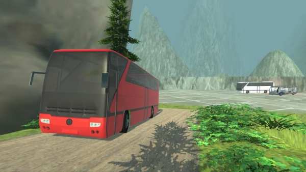 Off Road Real Bus Drive Sim 8 تصوير الشاشة