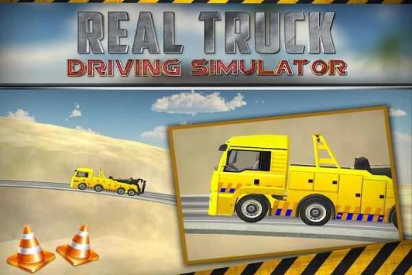 Real Truck Driving Simulator screenshot 11