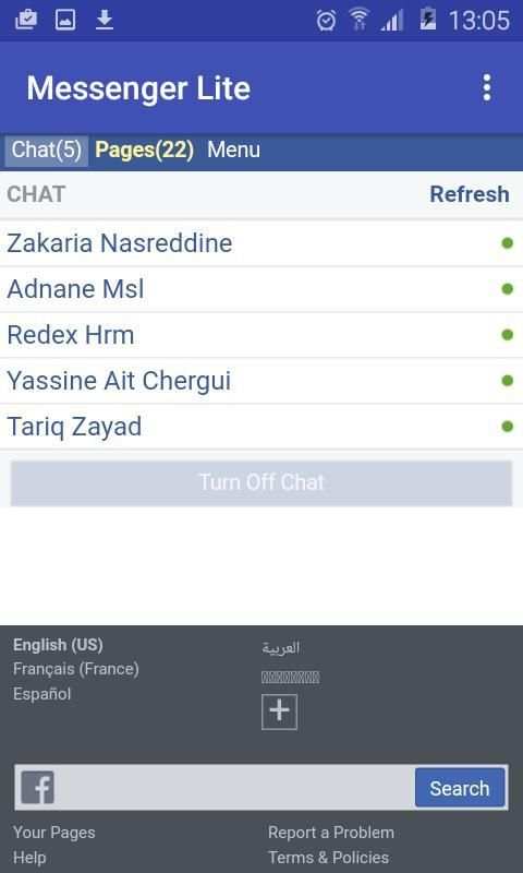 Lite Messenger for Facebook screenshot 4