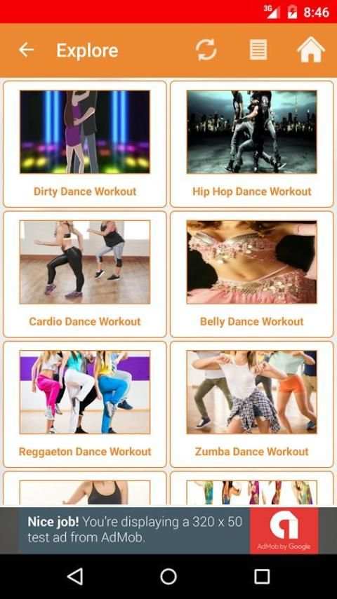 Workout with Dance Videos скриншот 12