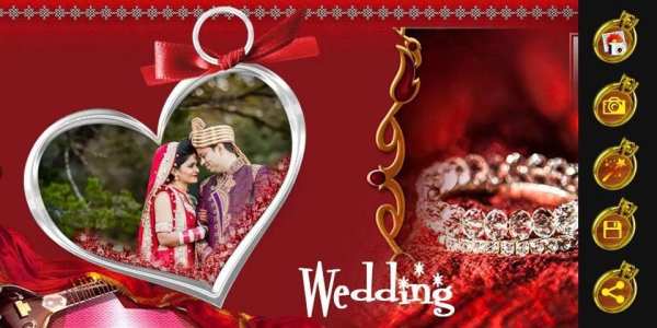 Wedding Photo Frame स्क्रीनशॉट 1