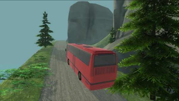 Off Road Real Bus Drive Sim 7 تصوير الشاشة