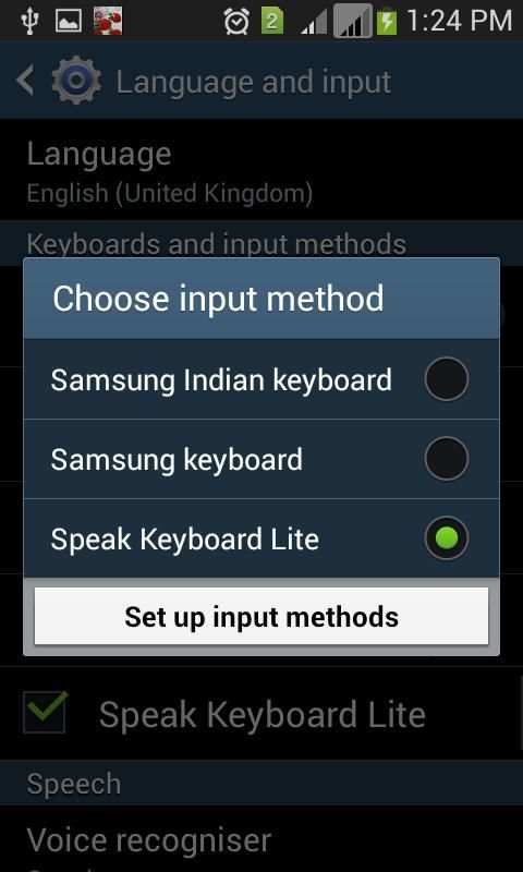 Speak Keyboard Lite screenshot 2