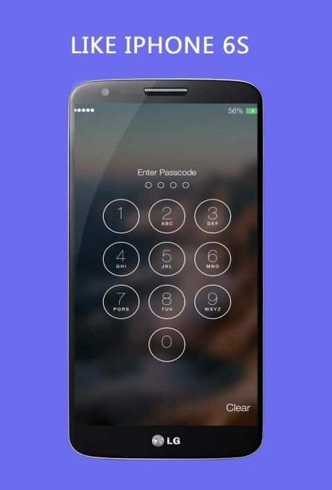 Lock Screen - Iphone Lock скриншот 4