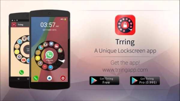 Trring- Launcher on Lockscreen स्क्रीनशॉट 6