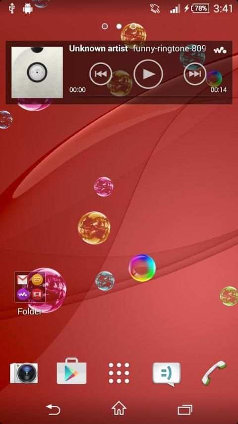 Z3 Live Wallpaper स्क्रीनशॉट 2