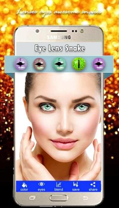 Change Color Eye Lens скриншот 7
