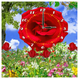 Flower Clock Wallpapers HD иконка
