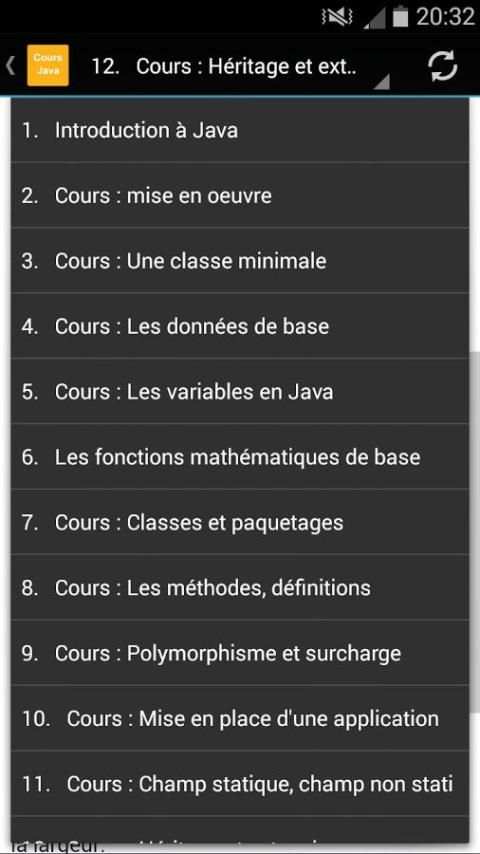 Cours java screenshot 4
