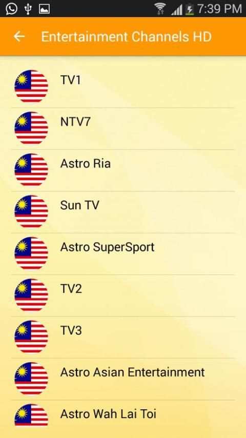 All Malaysia TV Channels HD screenshot 1