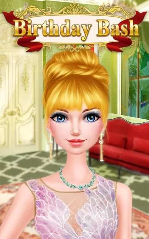 Princess Birthday Bash Salon 1 تصوير الشاشة