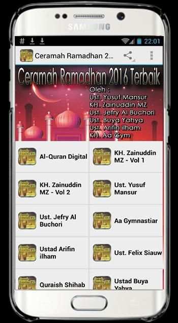 Ceramah Ramadhan 2016 Mp3 screenshot 15