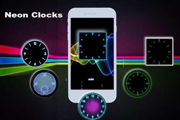 Neon Clock Live screenshot 2