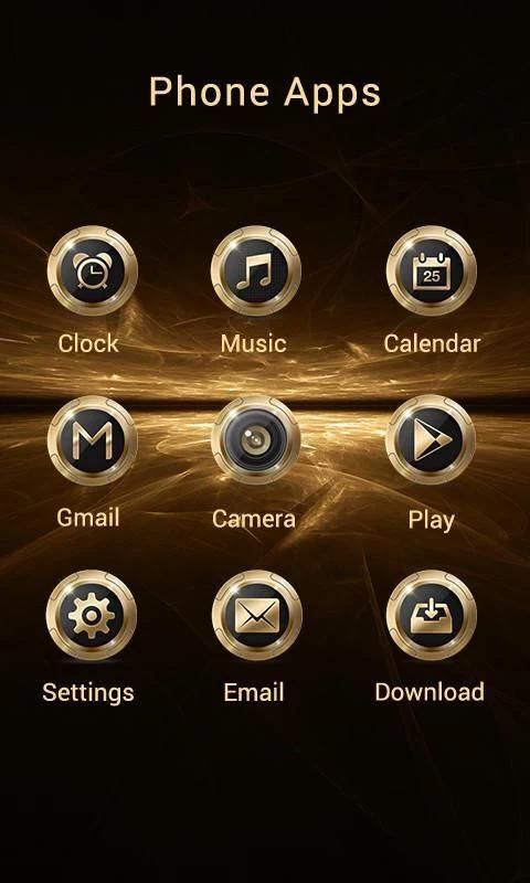 Golden Honor - Zero Launcher screenshot 1