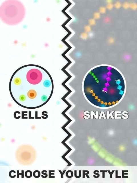 Agar vs Slither 5 تصوير الشاشة