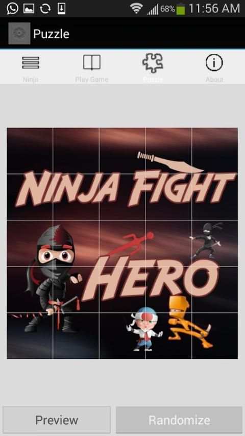 Ninja Fight Hero screenshot 2