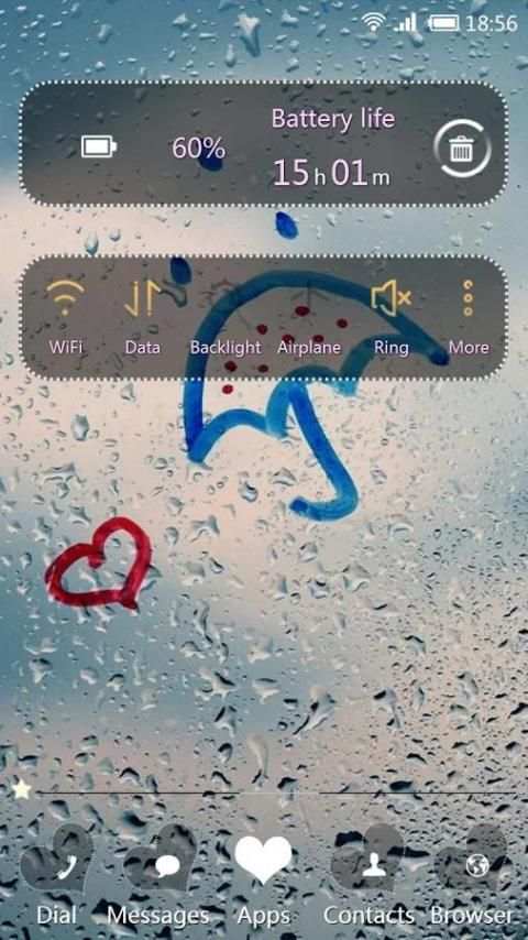 Rainy Day 91 Launcher Theme screenshot 2