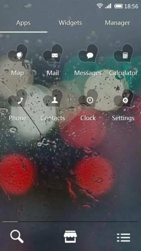 Rainy Day 91 Launcher Theme screenshot 1